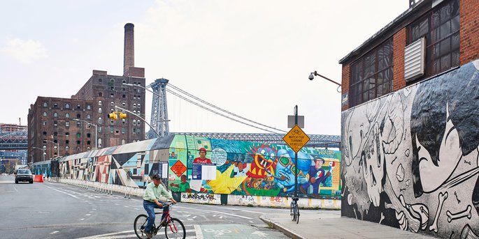 Brooklyn Williamsburg Street Brooklyn Williamsburg Street