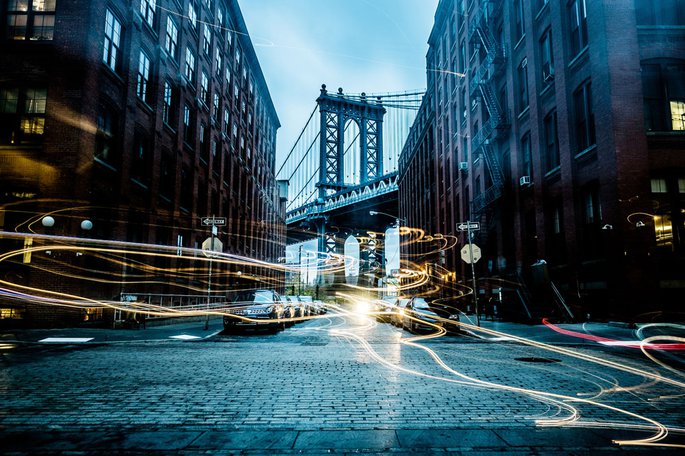 Dumbo Bridge Photo by Florian Schneider