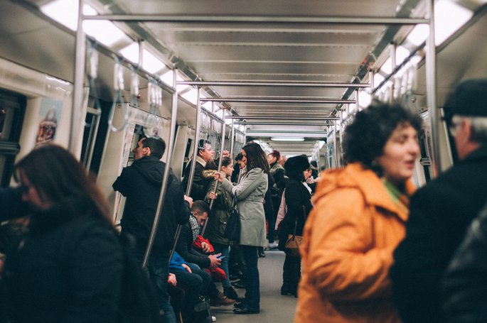NY Subway, Photo by Adelin Preda